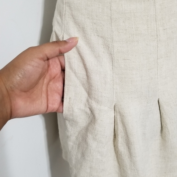 ANDY CREAM HIGH WAISTED SHORTS 6 8 10 - Picture 6 of 8